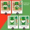 St. Patrick’s Day Craft Kit for Kids – 24 Sets DIY Leprechaun & Shamrock Hanging Ornaments, Stickers, Party Favors & Classroom Decorations